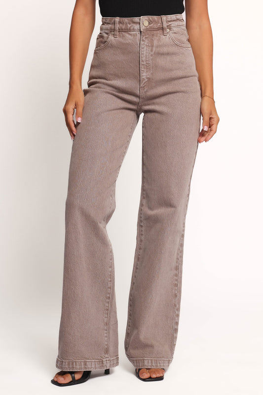 Women's High Waist Vintage Flare Jeans