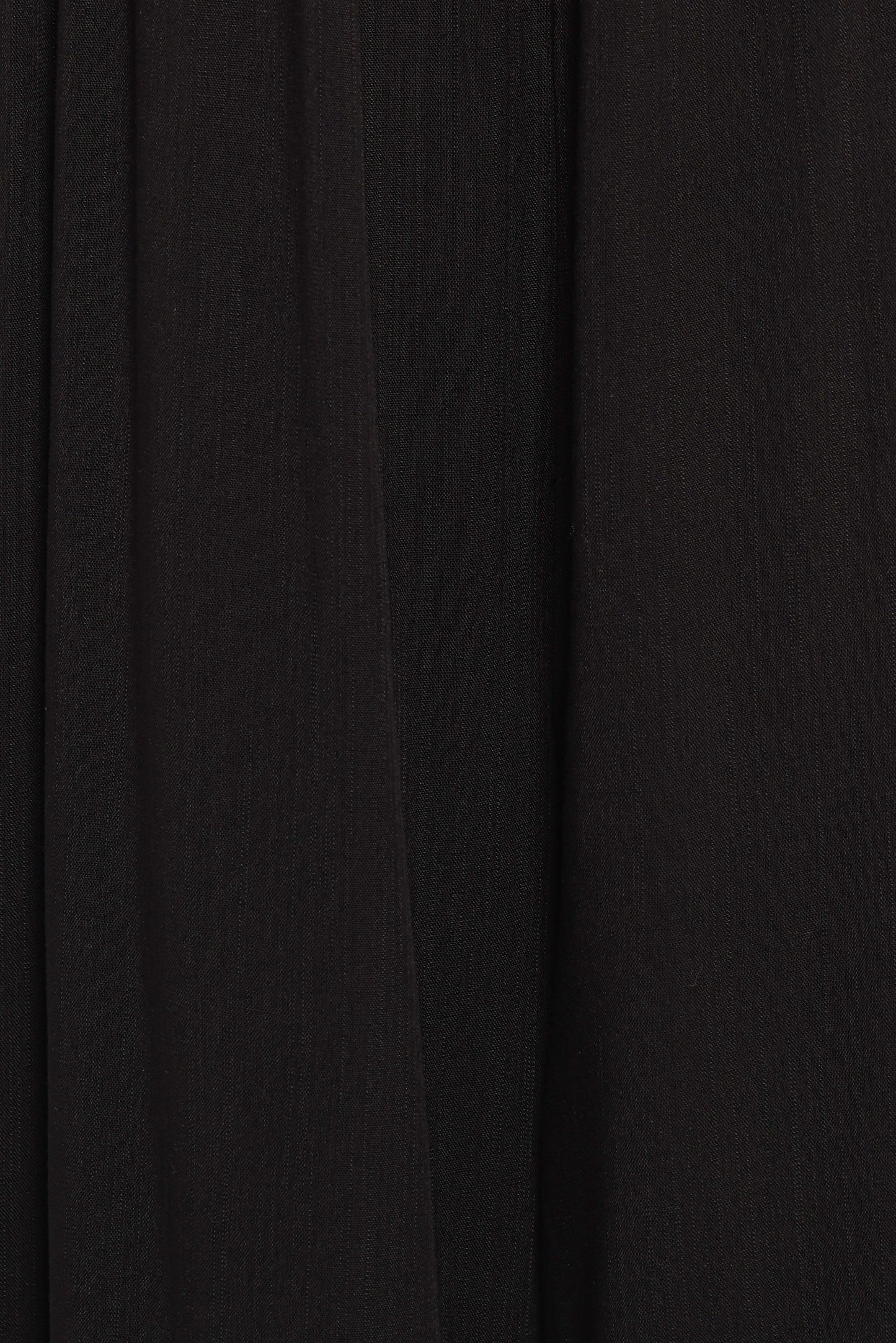 Women's Black Spaghetti Strap Maxi Dress - Loose Vacation A-Line Long Dress
